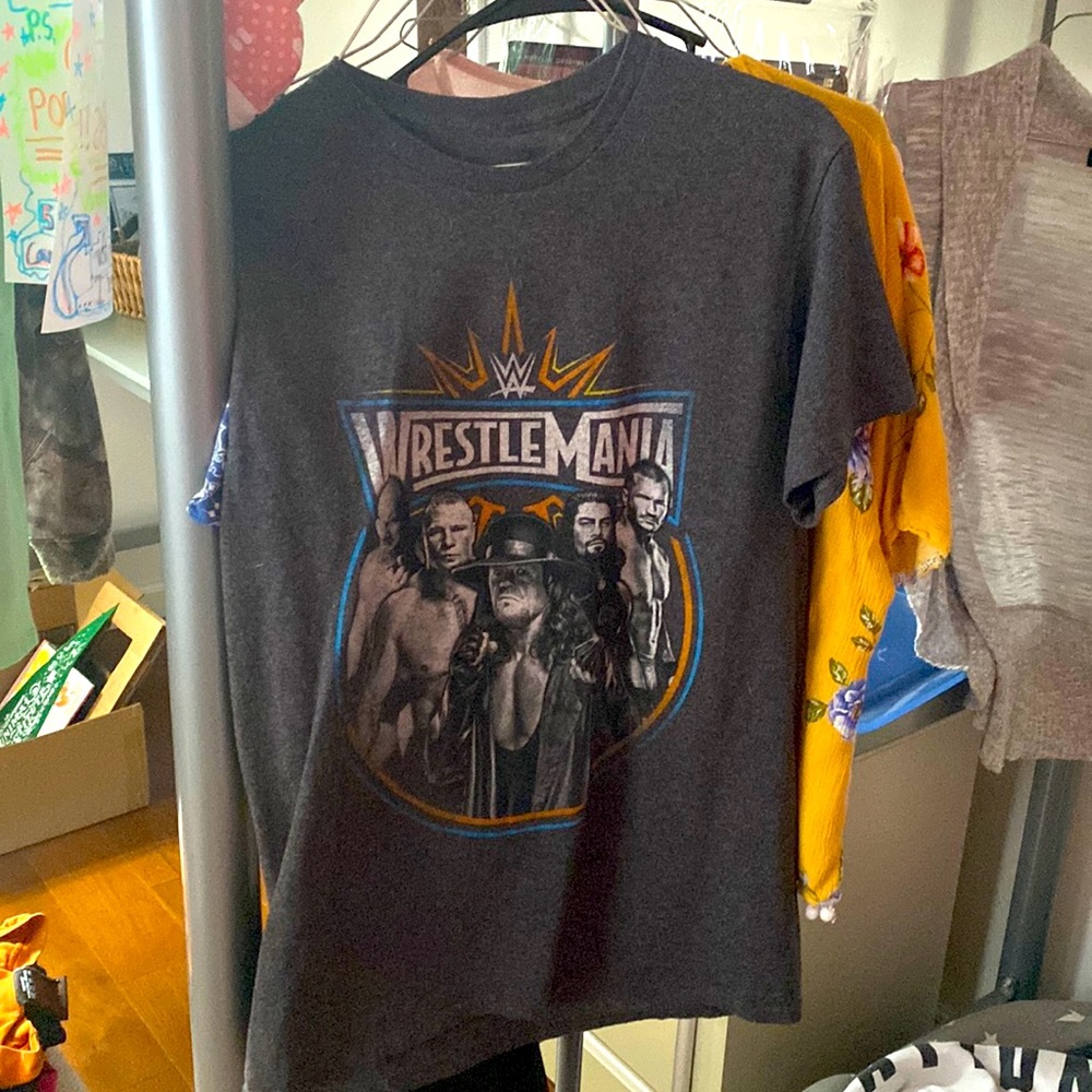 Wrestlemania shirt WWE